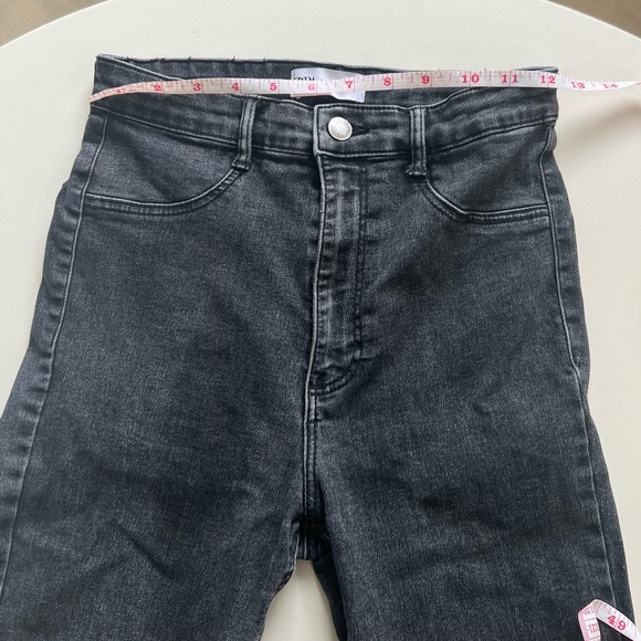 Zara Anthracite Grey Elastic Jeggings - Picture 8 of 10
